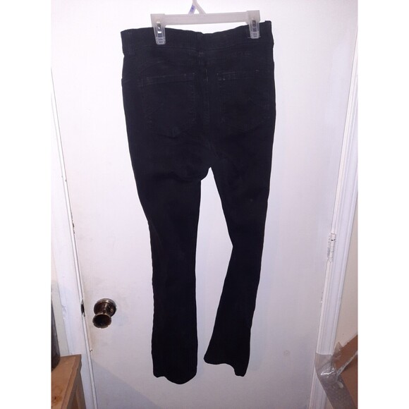Jones New York Black Stretch Denim Pants – Size 6 – Classic Wardrobe Staple - Picture 1 of 5